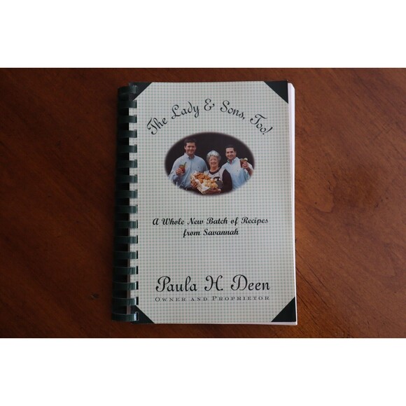 Paula Deen Cookbook Lot The Lady & Sons Savannah Country Too Set Spiral + Whistl - Picture 2 of 12